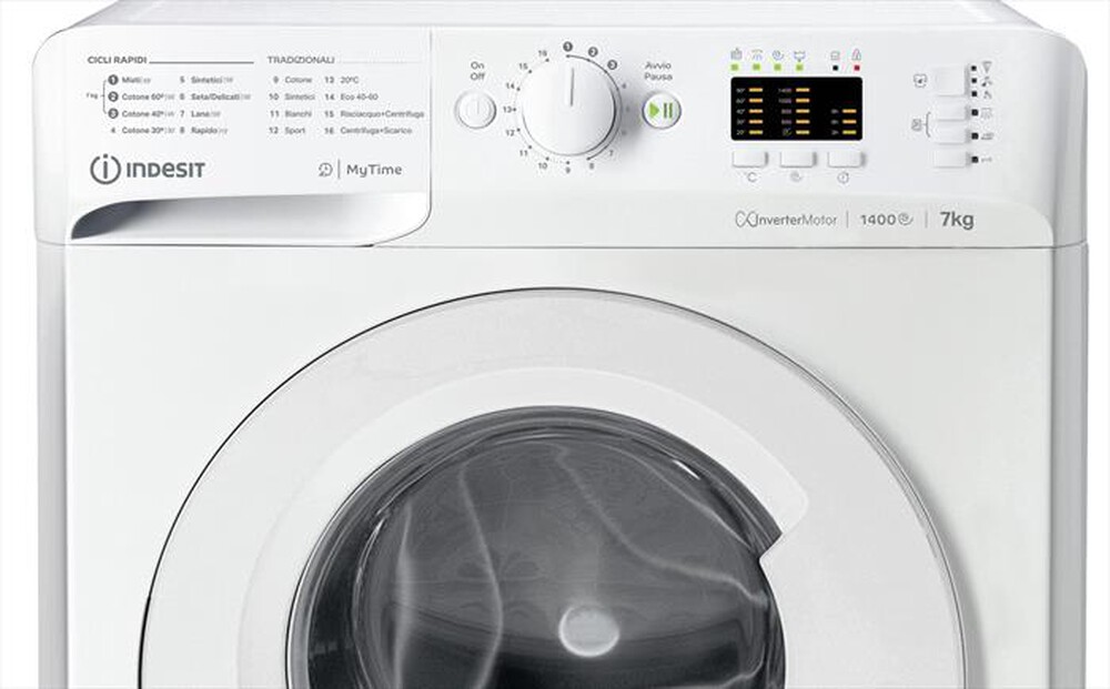 "INDESIT - Lavatrice MTWA 71484 W IT 7 Kg Classe C"
