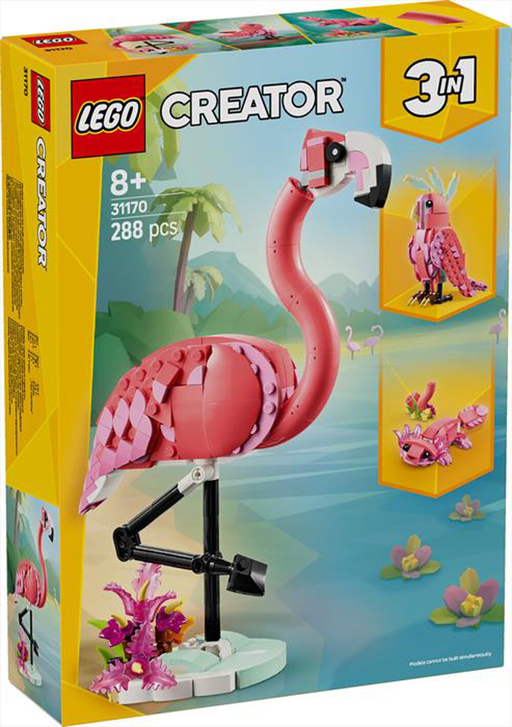 Immagine del prodotto LEGO - CREATOR Animali selvatici: fenicottero rosa 31170