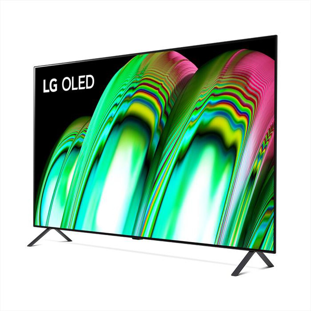 "LG - Smart TV OLED 4K 55\" OLED55A26LA-Argento"