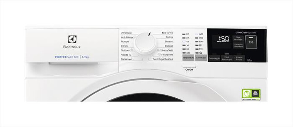 "ELECTROLUX - Lavatrice EW8F494W 9 Kg Classe A-Bianco"