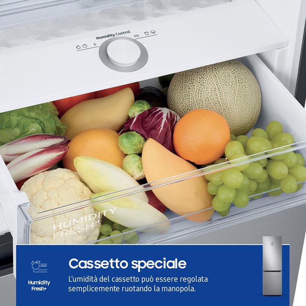 Immagine del prodotto SAMSUNG - Frigorifero combinato RB34C775CS9/EF ClasseC 344lt-METAL INOX