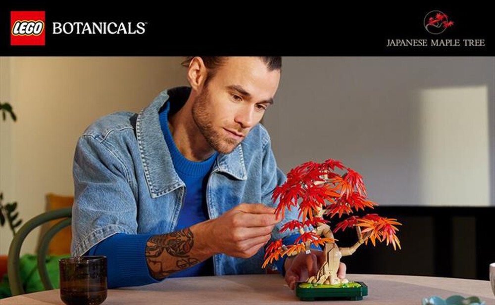 "LEGO - BOTANICALS Bonsai di acero rosso giapponese-10348"
