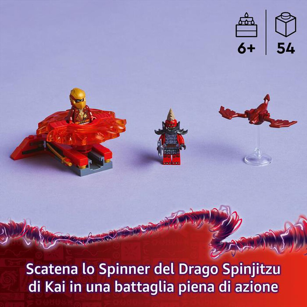 Immagine del prodotto LEGO - NINJAGO Spinner del drago Spinjitzu di Kai 71823