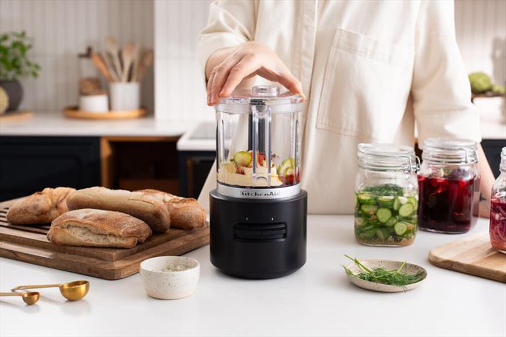 "KITCHENAID - Minitritatutto 5KFCR531BM-Nero Matt"