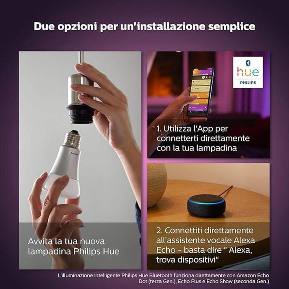 "PHILIPS - PHILIPS HUE WHITE AND COLOR AMBIANCE-Bianco"