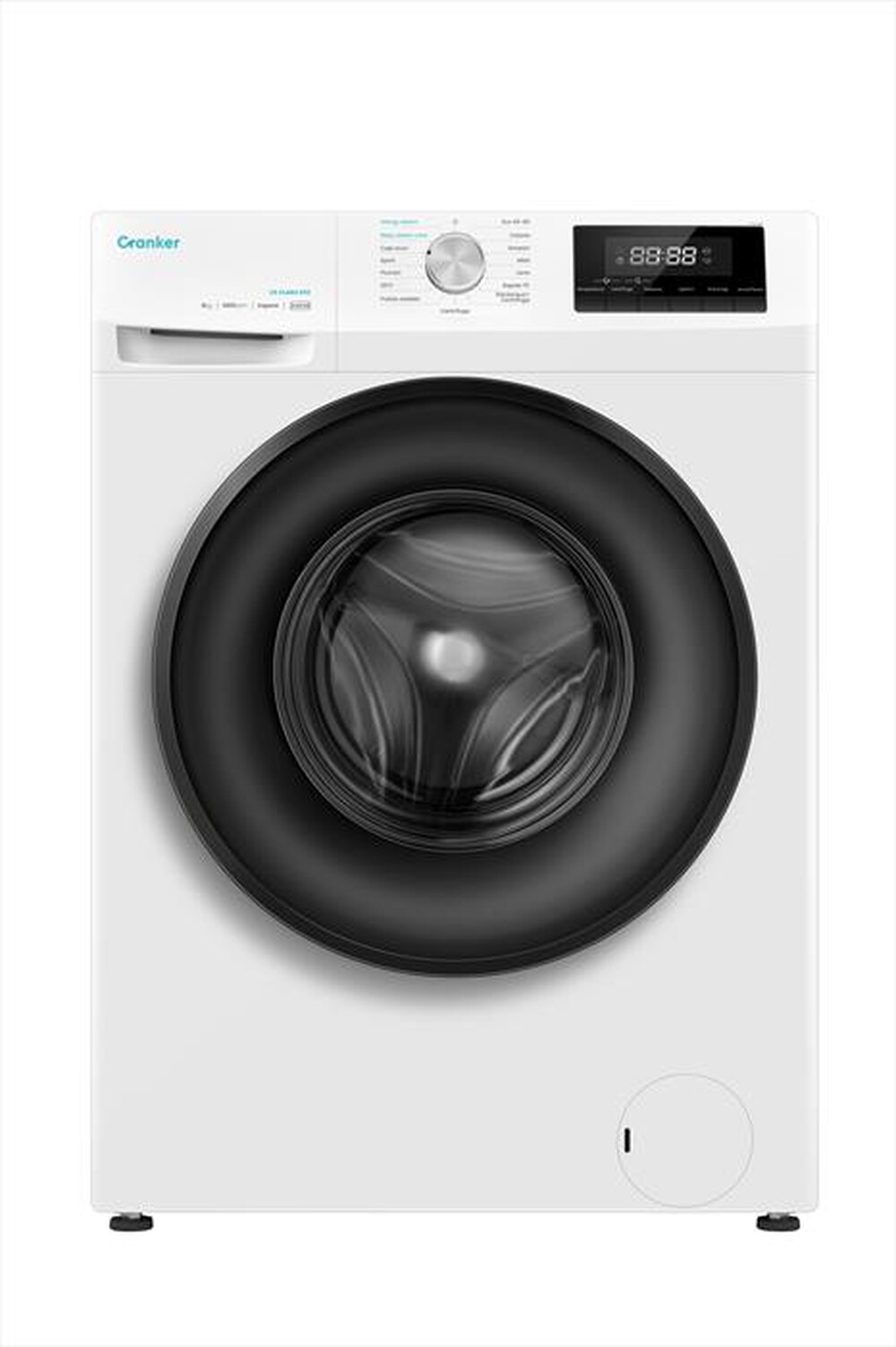 "CRANKER - Lavatrice R-CLARA850 8 Kg Classe A-BIANCO"