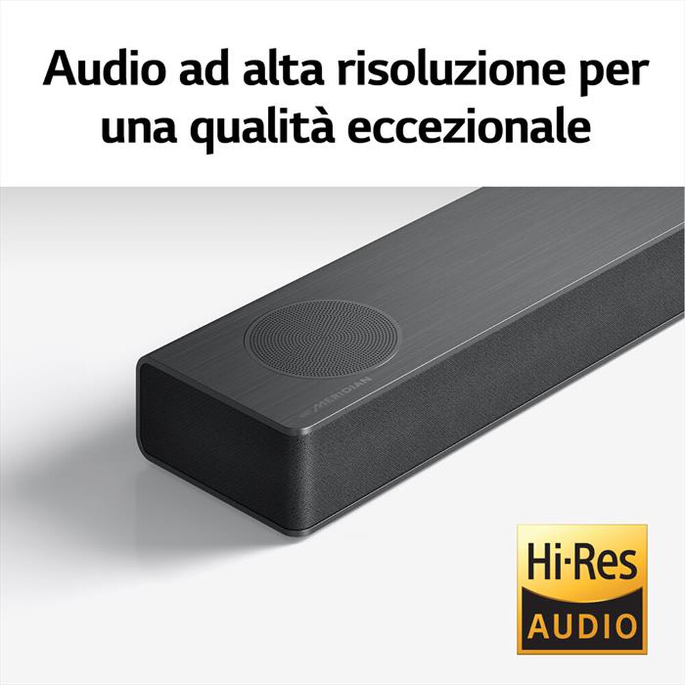 "LG - Soundbar S80QY.DEUSLLK-Argento"