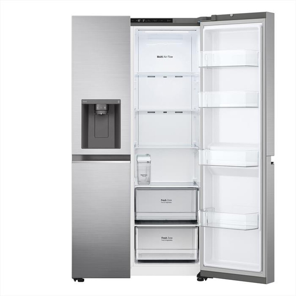 "LG - Frigorifero side by side GSLV71PZRC Classe C 635L-Argento"
