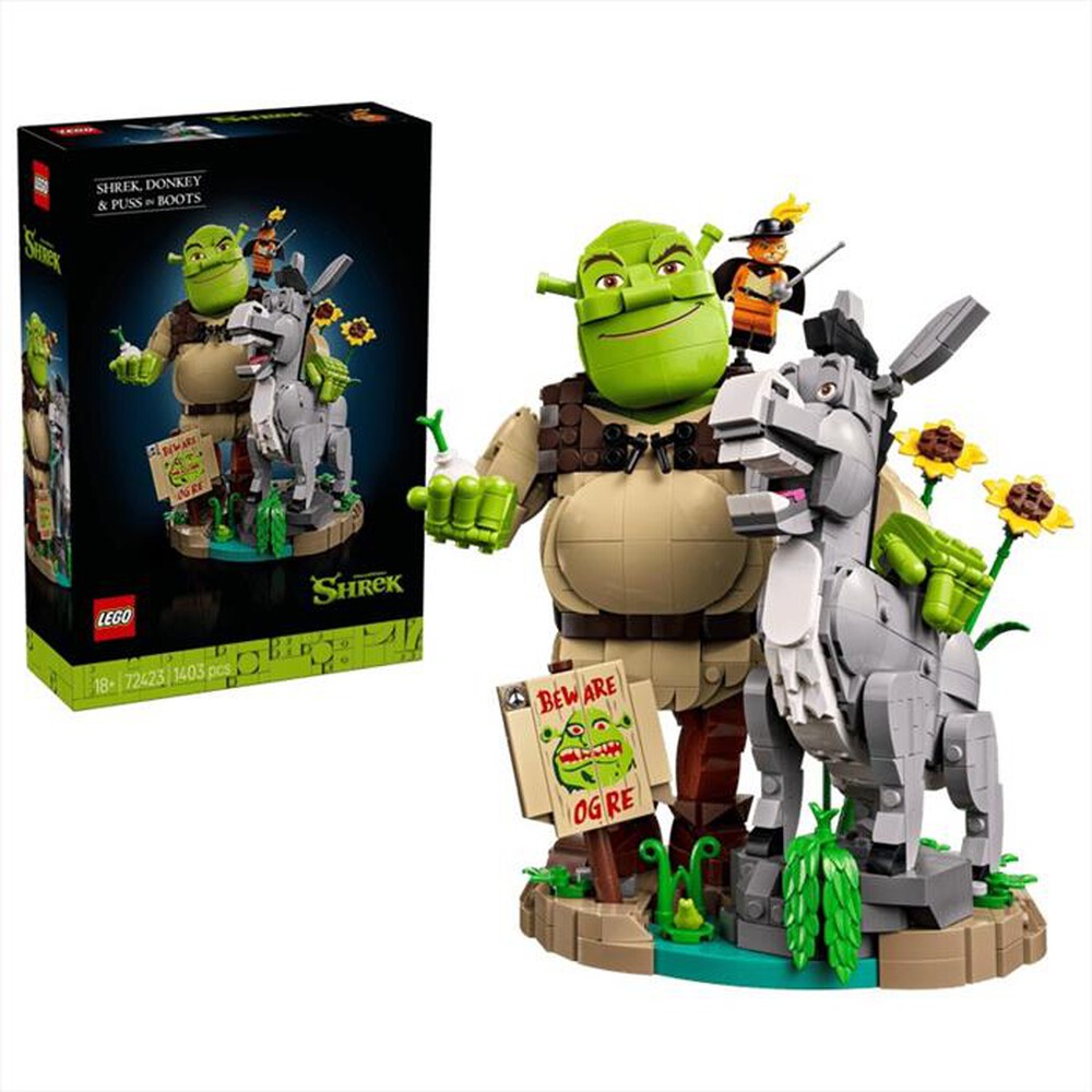 Immagine del prodotto LEGO - Shrek, Ciuchino e Gatto con gli Stivali - 42423