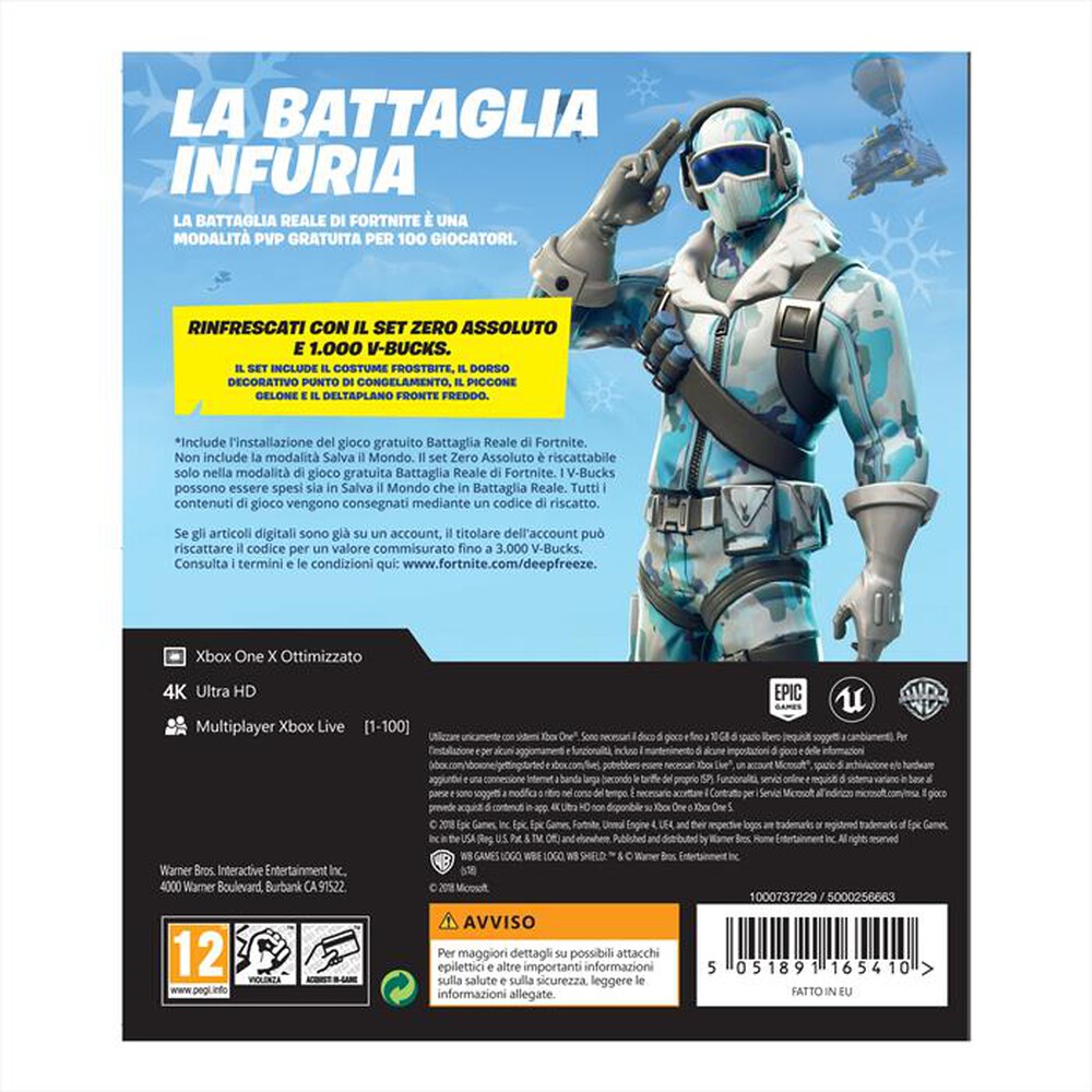 Immagine del prodotto WARNER GAMES - FORTNITE GAME (X1)