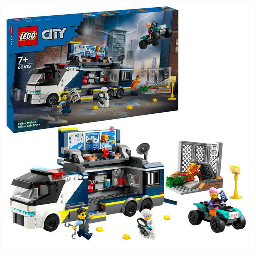 Immagine del prodotto LEGO - CITY POLICE Camion laboratorio della polizia 60418
