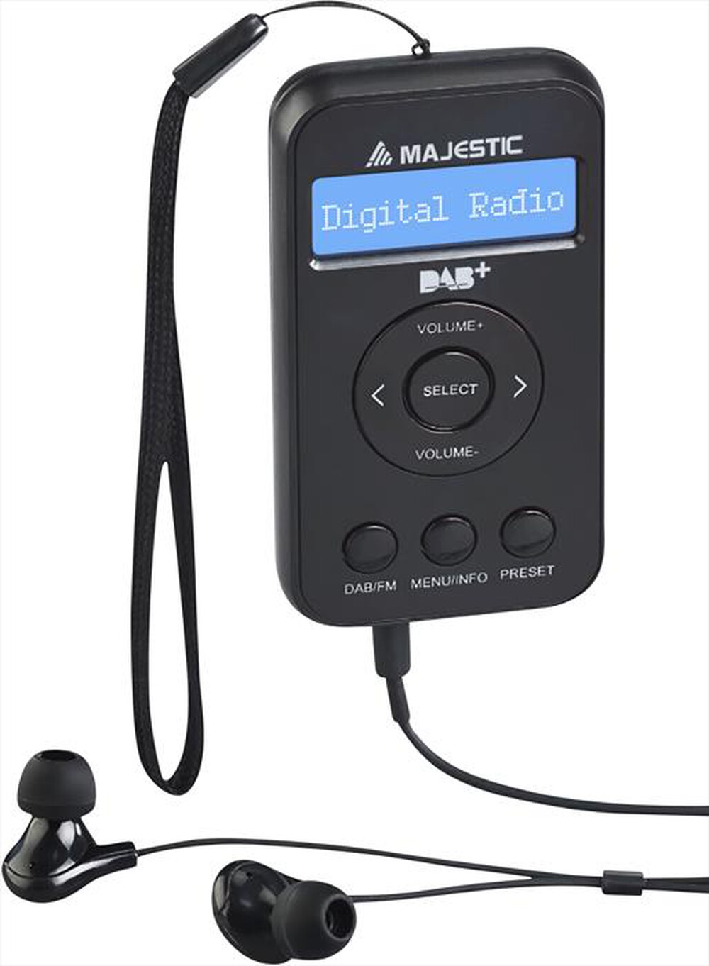 Immagine del prodotto MAJESTIC - RT 196 DAB-Nero