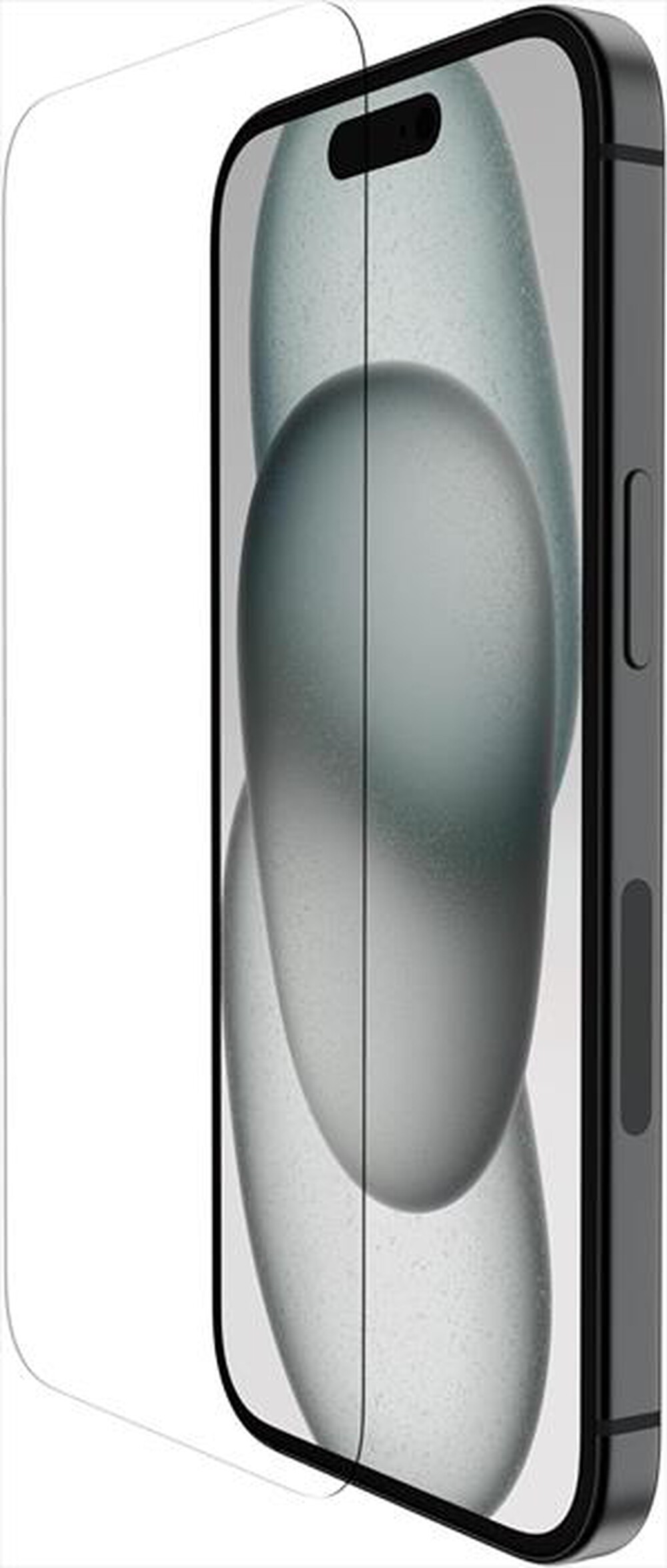 Immagine del prodotto BELKIN - VETRO TEMPEREDGLASS ANTIMICROBICO per iPhone 15-trasparente