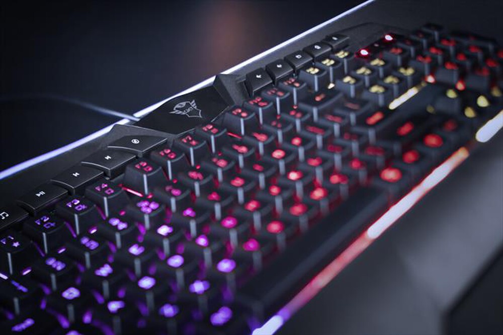 "TRUST - GXT881 ODYSS SEMI-MECH KEYBOARD IT-Black RGB"