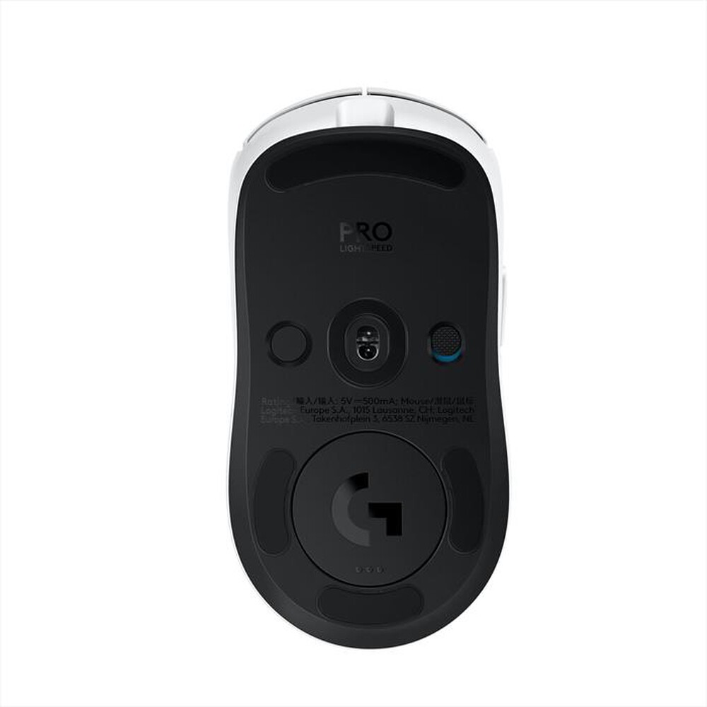 "LOGITECH - Mouse gaming wireless PRO 2 LIGHTSPEED-Bianco"