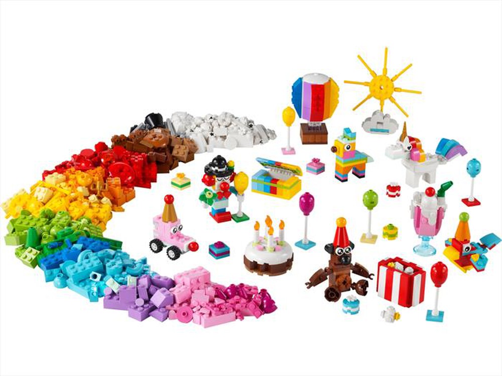 "LEGO - CLASSIC Party box creativa - 11029-Multicolore"