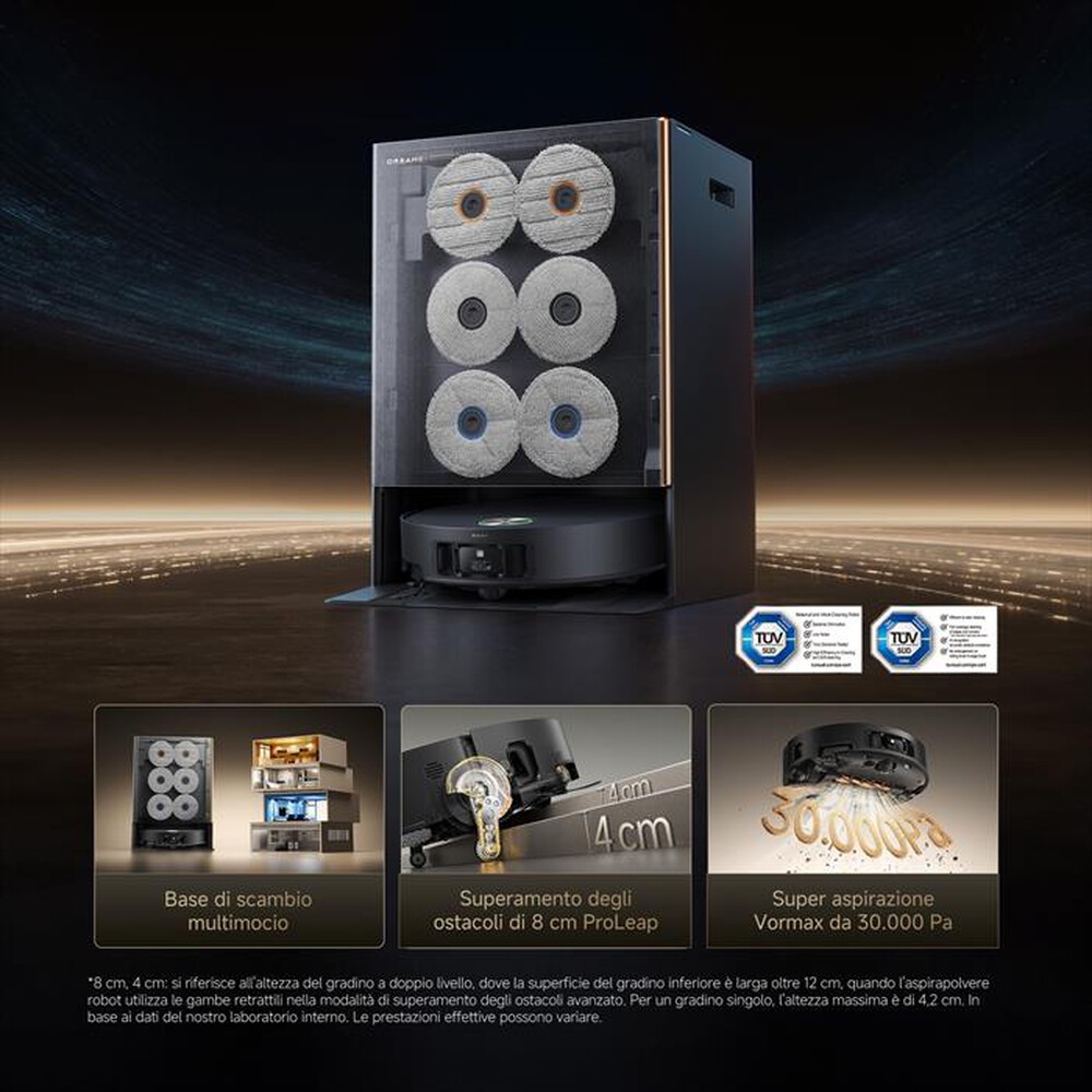 Immagine del prodotto DREAME - Aspirapolvere robot MATRIX10 ULTRA VIM-Nero / Oro