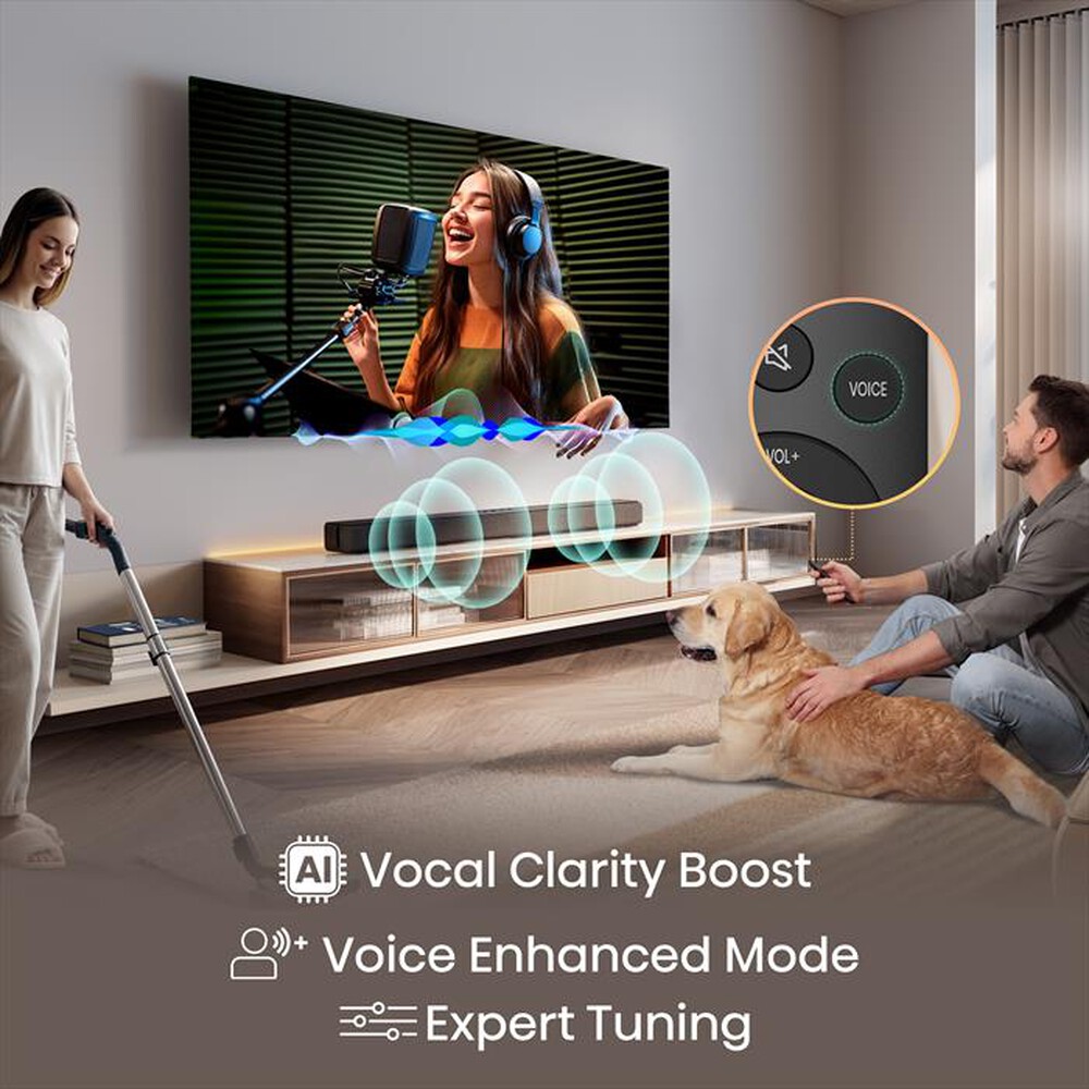 Immagine del prodotto HISENSE - Soundbar 120W HS1000-NERO