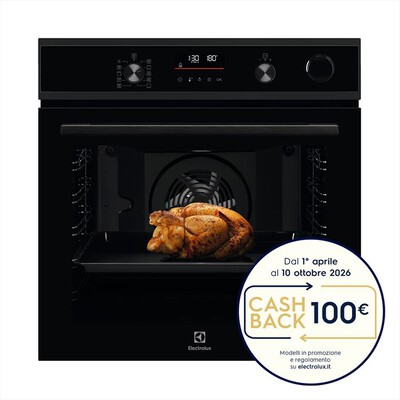 ELECTROLUX - Forno incasso elettrico EOC6H56H Classe A+-Nero