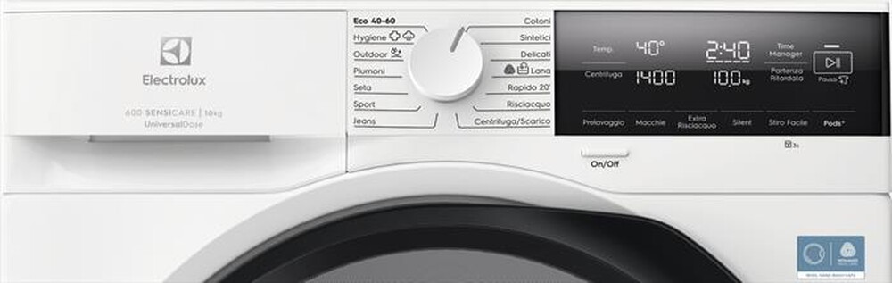 Immagine del prodotto ELECTROLUX - Lavatrice EW6F310V 10 Kg Classe A-Bianco