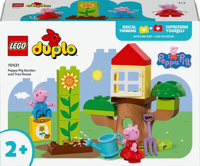 LEGO - DUPLO Giardino e casa sull&rsquo;albero Peppa Pig 10431