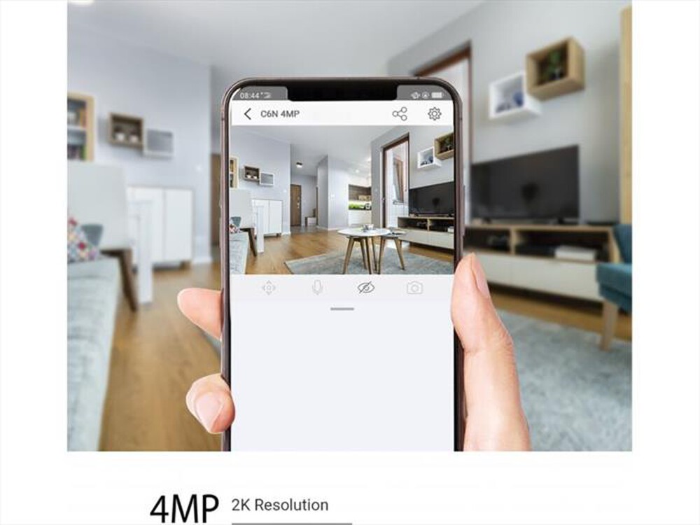 "EZVIZ - Telecamera Wi-FI intelligente C6N 4MP-White"