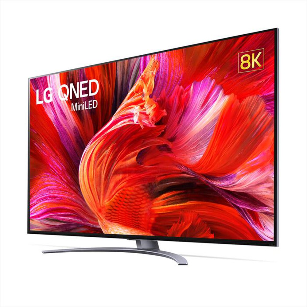 "LG - Smart TV QNED 8K 75\" 75QNED966PA-Dark Steel Silver"