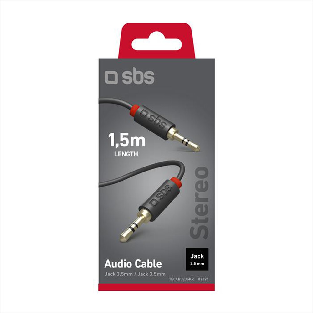 "SBS - TECABLE35KR-Nero"