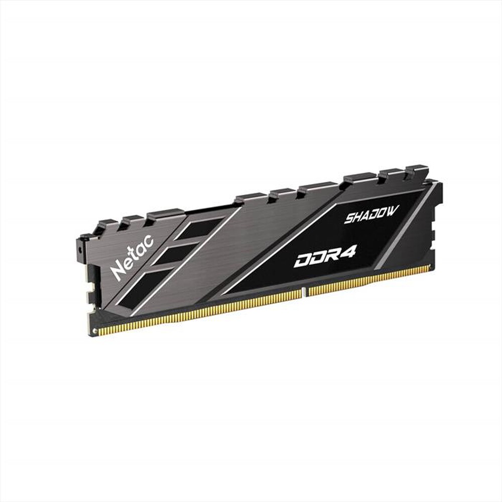 Immagine del prodotto NETAC - SHADOW DDR4-3200 16GB(8GB X 2)C16 GREY U-DIMM 288-GRIGIO