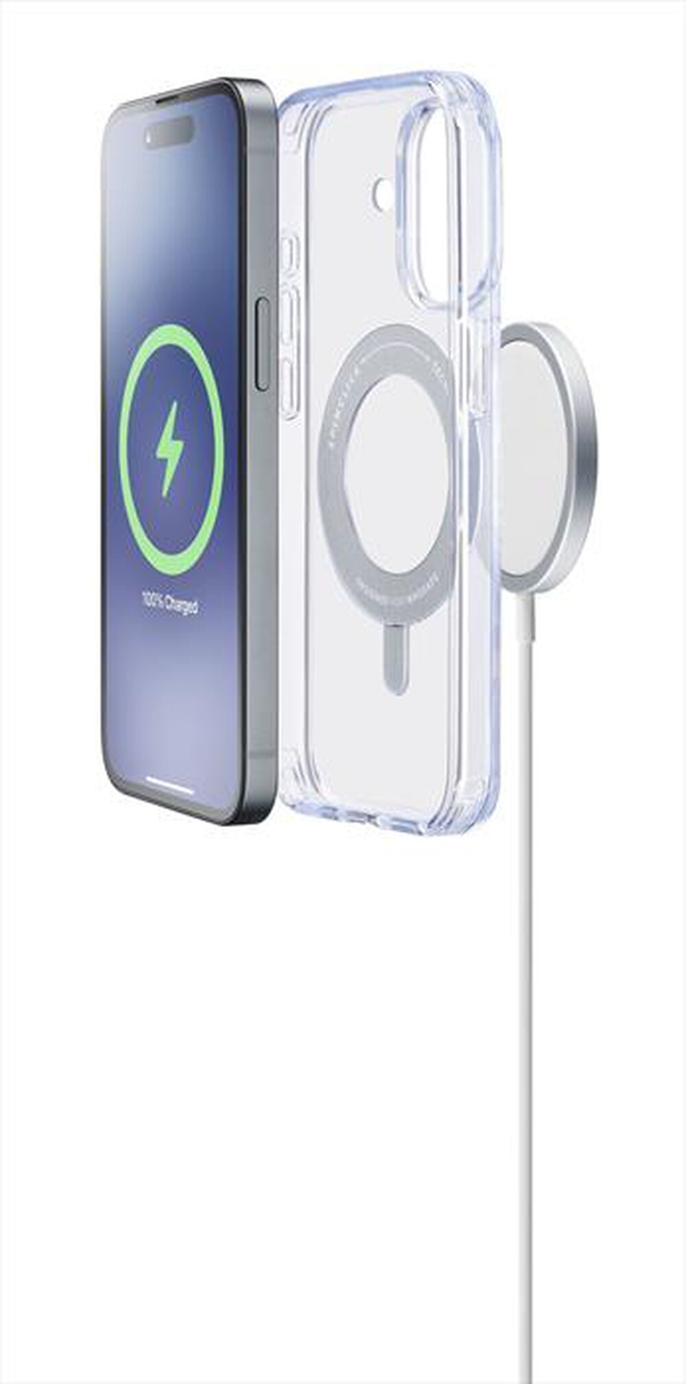 Immagine del prodotto CELLULARLINE - Cover SPIN MAG per iPhone 16-Transparent