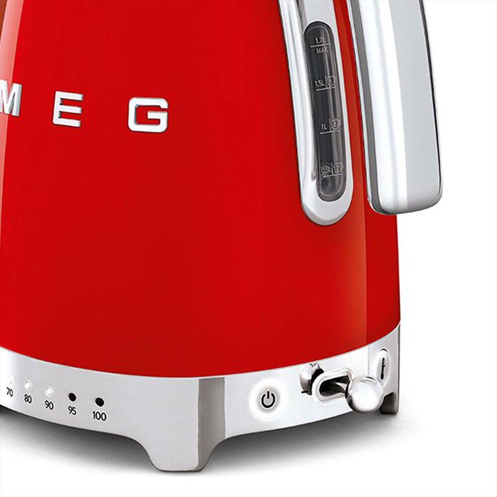 "SMEG - Bollitore a più Temperature 50's Style – KLF04RDEU-ROSSO"
