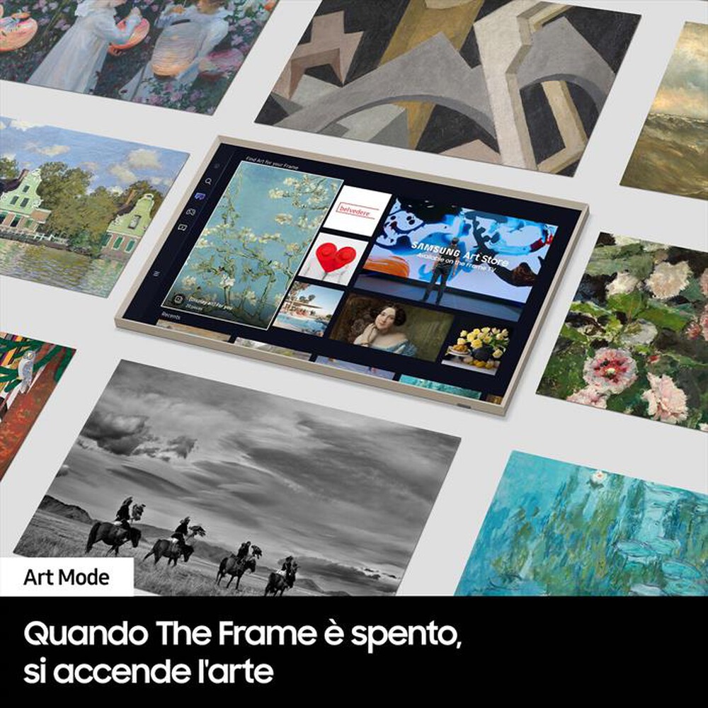 "SAMSUNG - Smart TV Q-LED FHD 32\" THE FRAME QE32LS03CBUXZT"