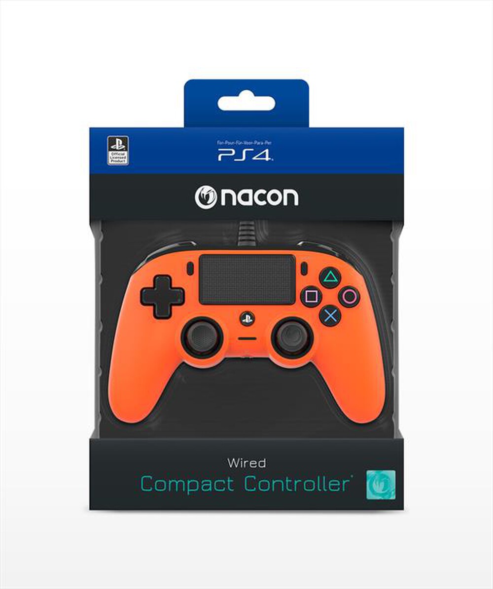 Immagine del prodotto NACON - NACON PS4 PAD OR. WIRED-Arancio