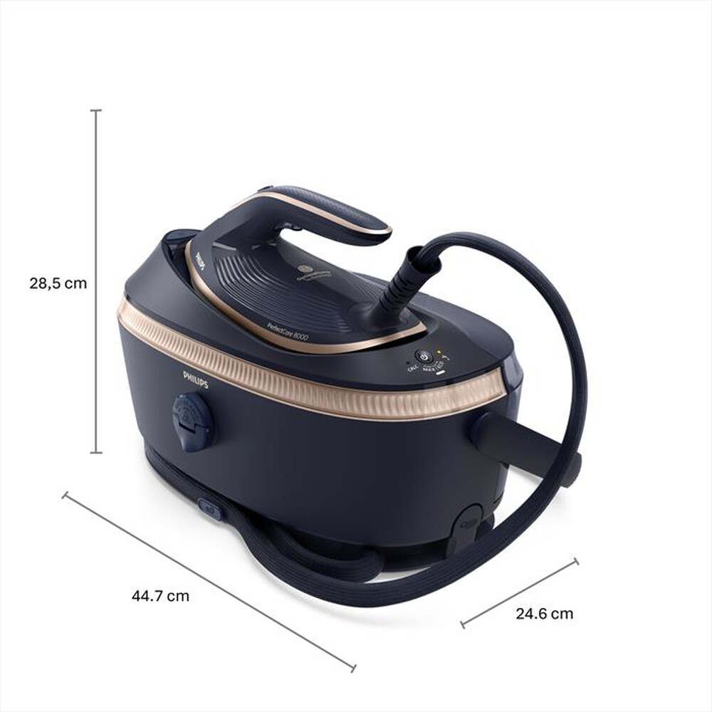 Immagine del prodotto PHILIPS - Sistema stirante PERFECTCARE SERIE 8000 PSG8300/20-Blu/Oro