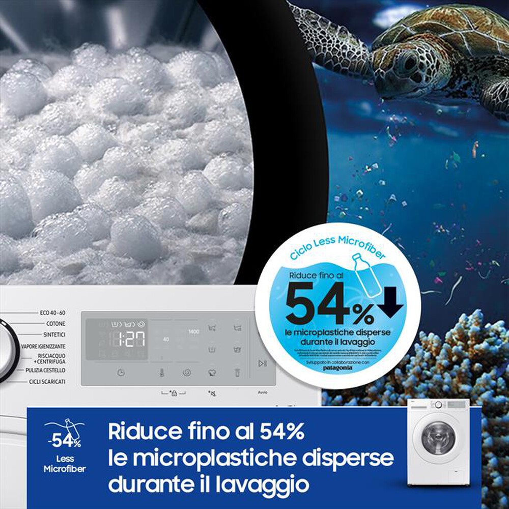 Immagine del prodotto SAMSUNG - Lavatrice WW80CGC04DTHET 8Kg Classe A-bianco