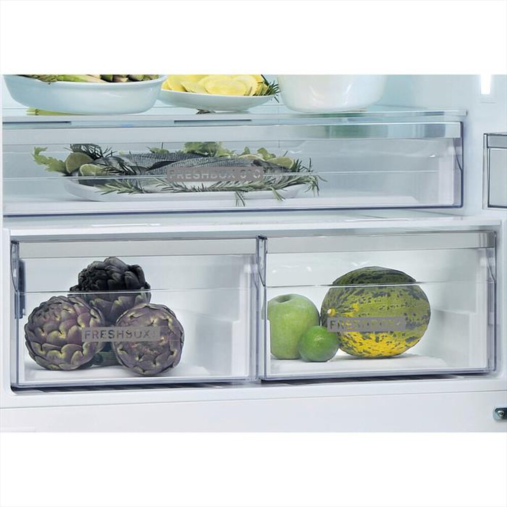 "WHIRLPOOL - Frigorifero combinato W84BE 72 X 2 Classe E"