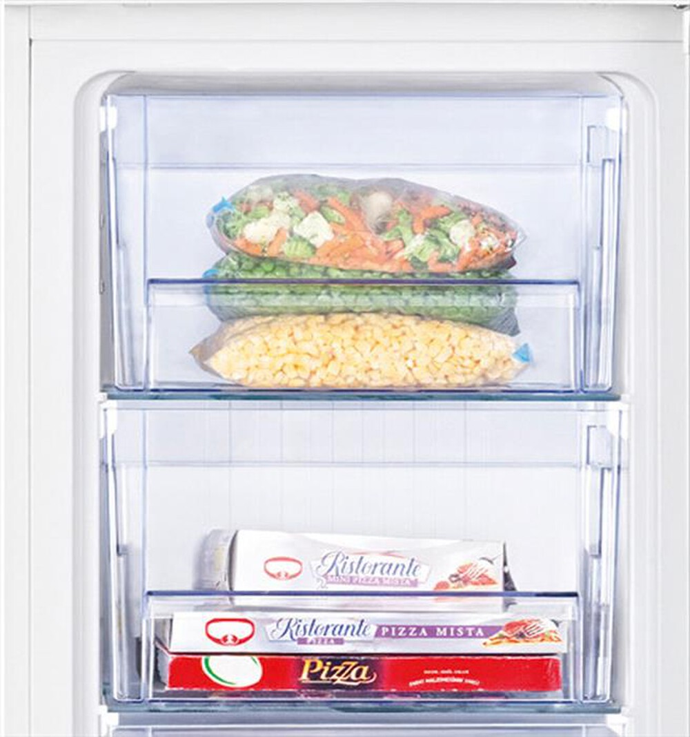 "BEKO - Congelatore verticale FS1 66020 Classe E 66 lt-Bianco"