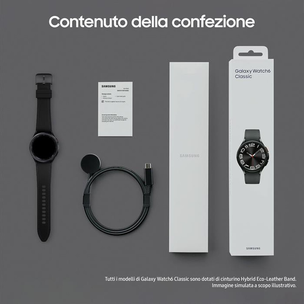 Immagine del prodotto SAMSUNG - Galaxy Watch6 Classic 43mm-Black