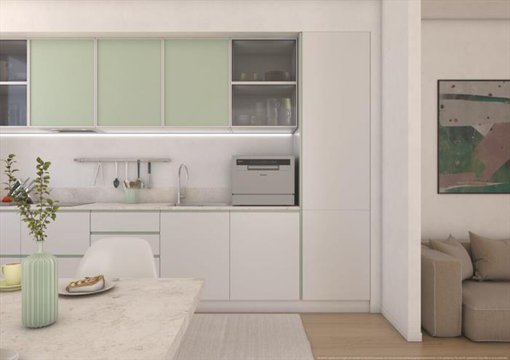 Immagine del prodotto CANDY - Lavastoviglie CP 6E51LS Classe E 6 coperti-Stainless steel