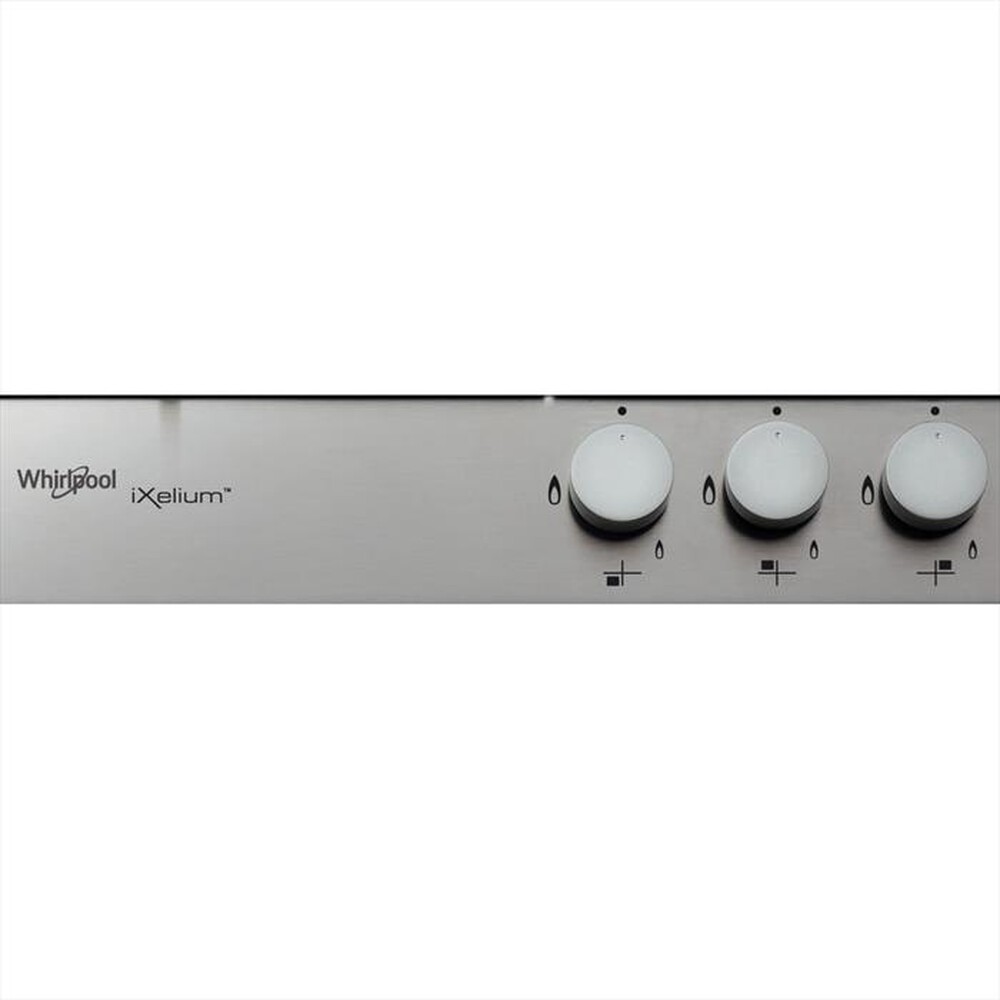 "WHIRLPOOL - Piano cottura a gas IXELIUM GMR 6422/IXL 59cm-Stainless steel"
