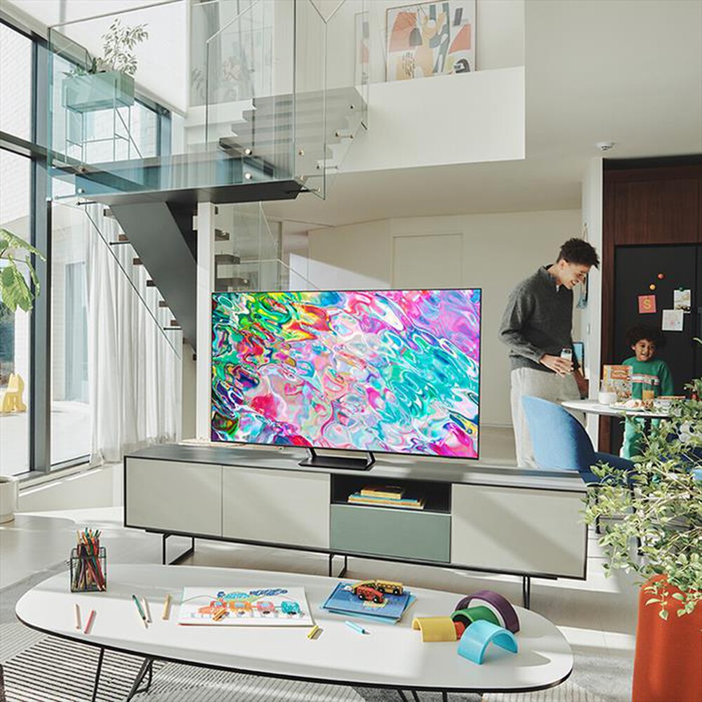 "SAMSUNG - Smart TV QLED 4K 85” QE85Q70B-Titan Black"