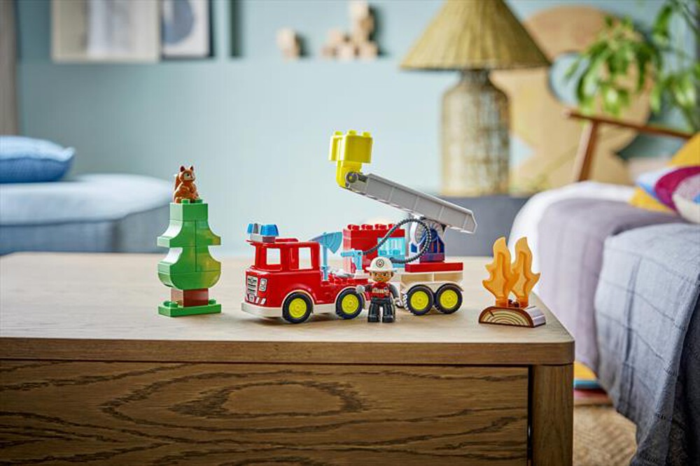 Immagine del prodotto LEGO - DUPLO Autopompa con manichetta e pompiere - 10473-Multicolore