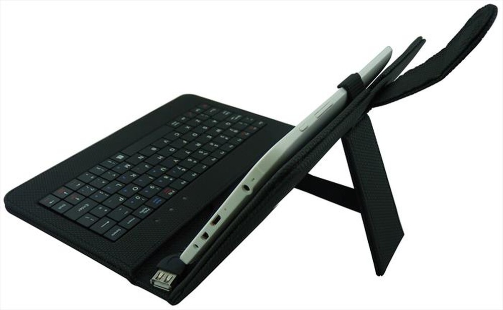"MEDIACOM - Custodia con tastiera tablet 7\"-Nero"