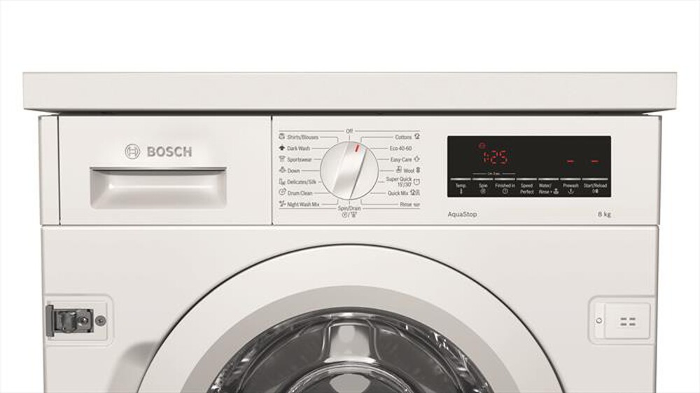 "BOSCH - Lavatrice incasso WIW28541EU 8 Kg Classe C-BIANCA"