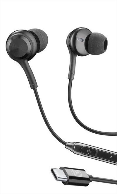 CELLULARLINE - Auricolare cuffia AUINEARMSTYPEC2K-Nero