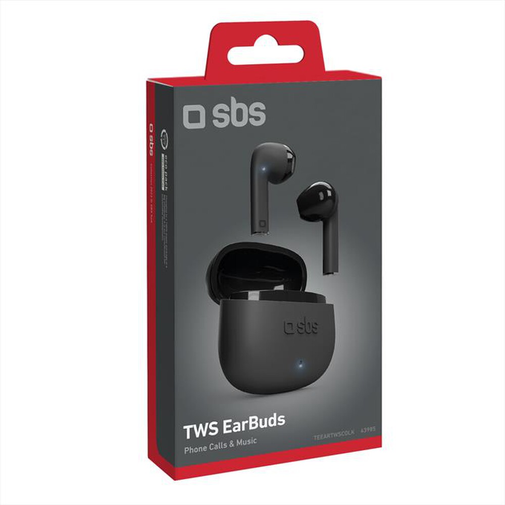 "SBS - Auricolare bluetooth TEEARTWSCOLK-Nero"
