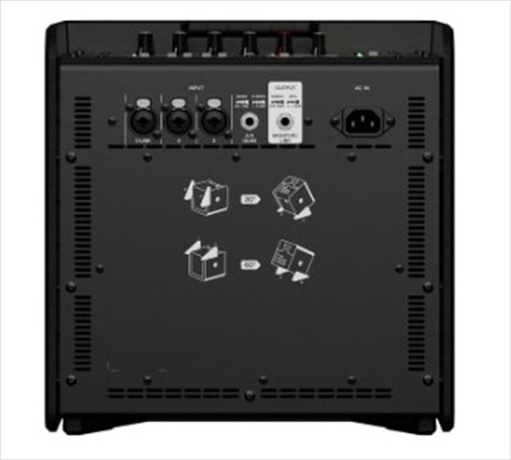 "YAMAHA - Sistema audio portatile STAGEPAS200BTR-Black"