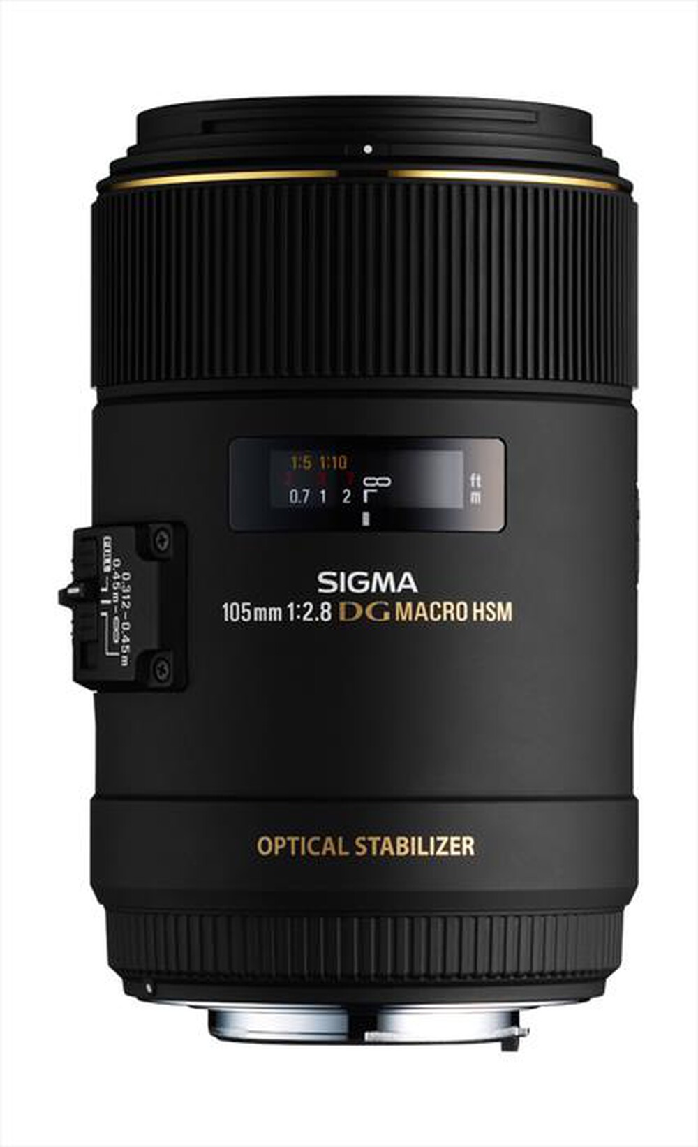 "SIGMA - Obiettivo 105mm-F/2.8 AF MACRO EX DG OS HSM-NERO"