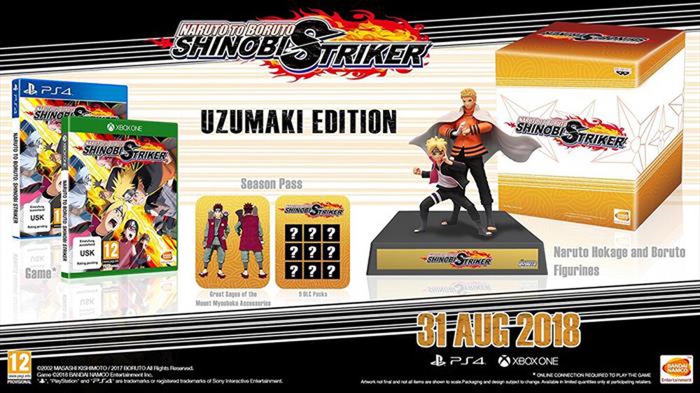 "NAMCO - NARUTO BORUTO SHINOBI STRIKER UZUMAKI ED. PS4"