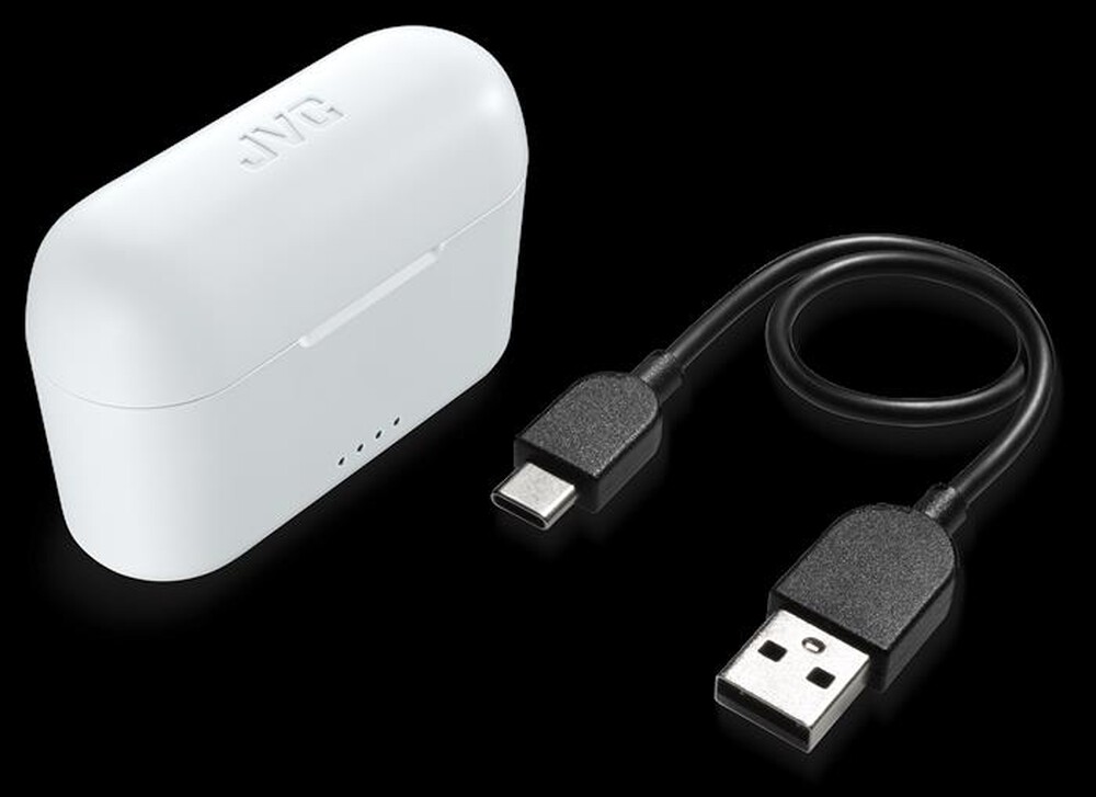 "JVC - Auricolare Bluetooth HA-A3T-bianco"